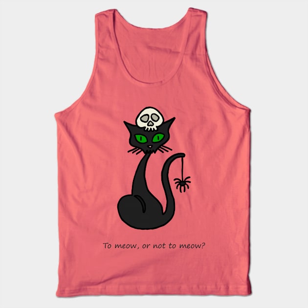 To meow, or not to meow? Tank Top by ElviraDraat